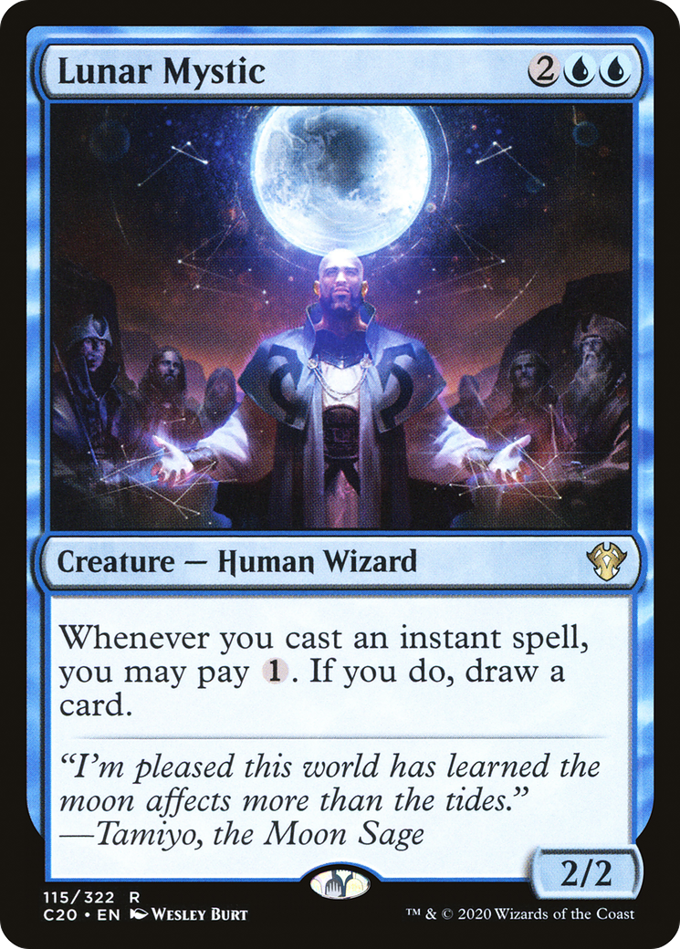 Lunar Mystic (115) - Commander 2020