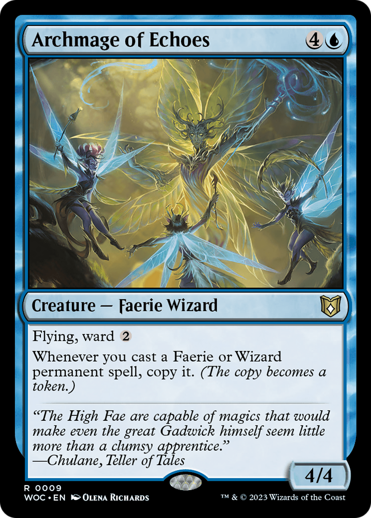 Archmage of Echoes (009) - Wilds of Eldraine Commander