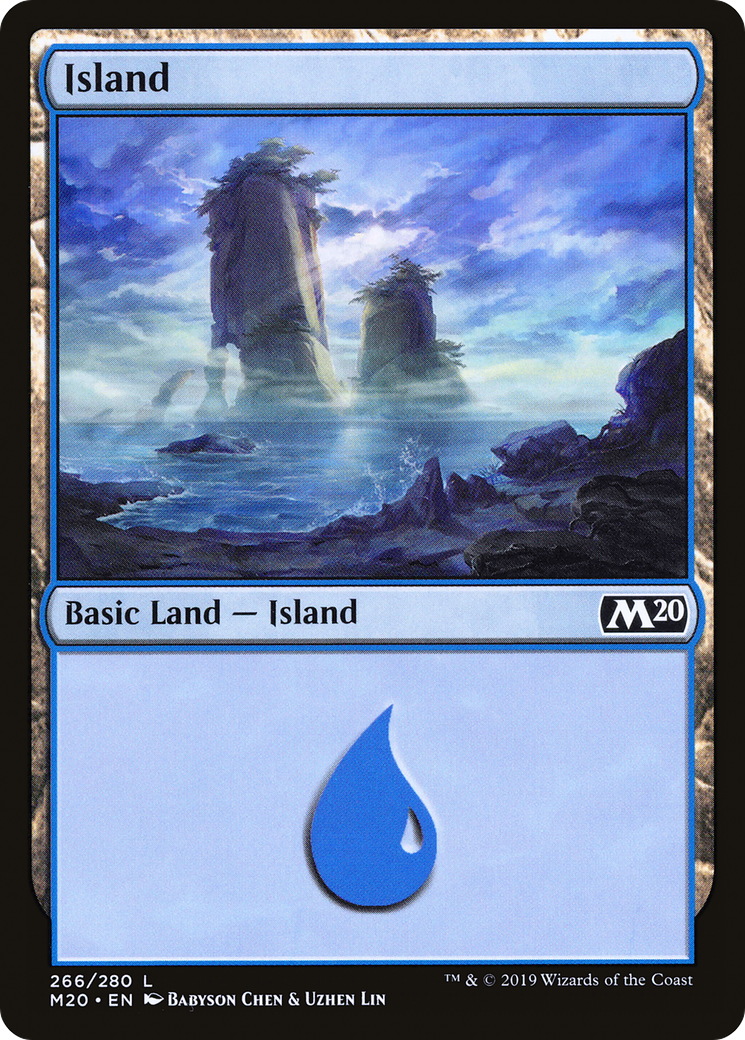 Island (266) - Core Set 2020