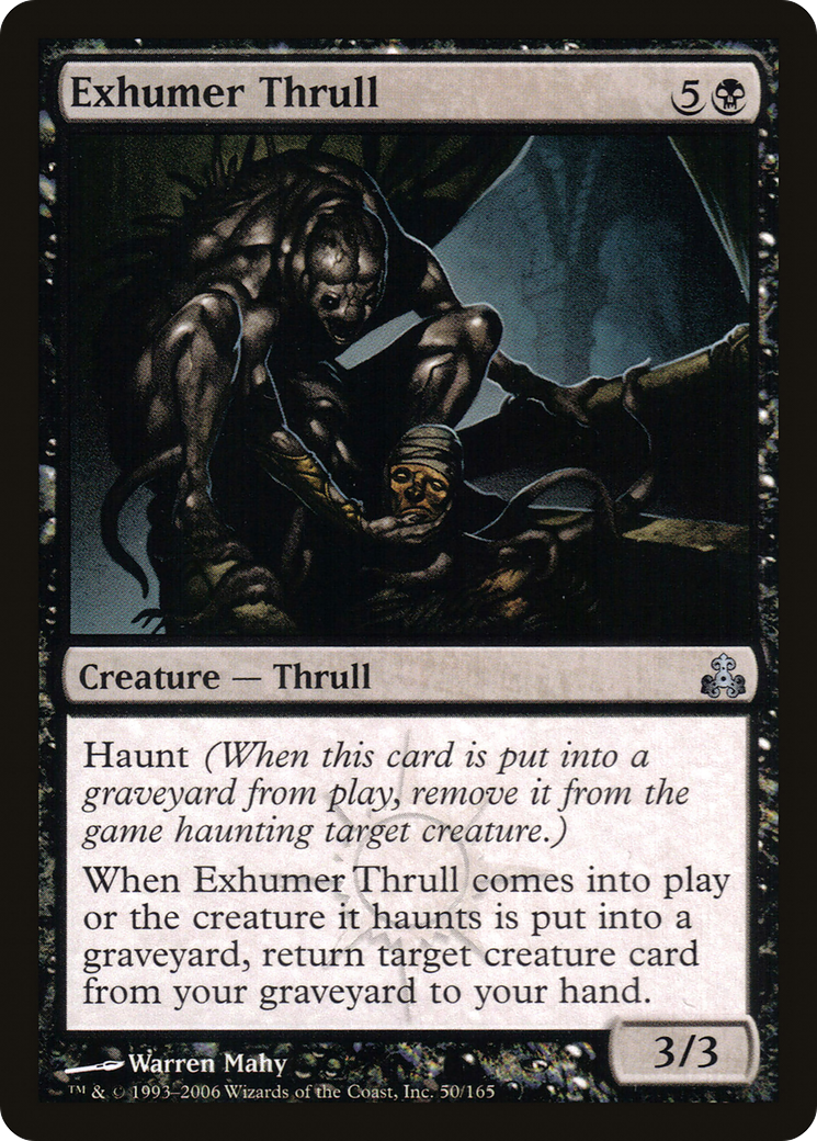 Exhumer Thrull (050) Foil - Guildpact