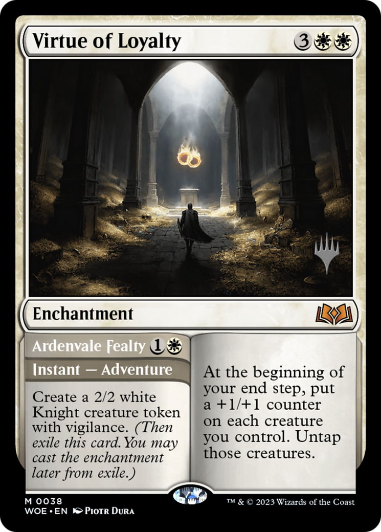 Virtue of Loyalty (038) - Wilds of Eldraine Promos