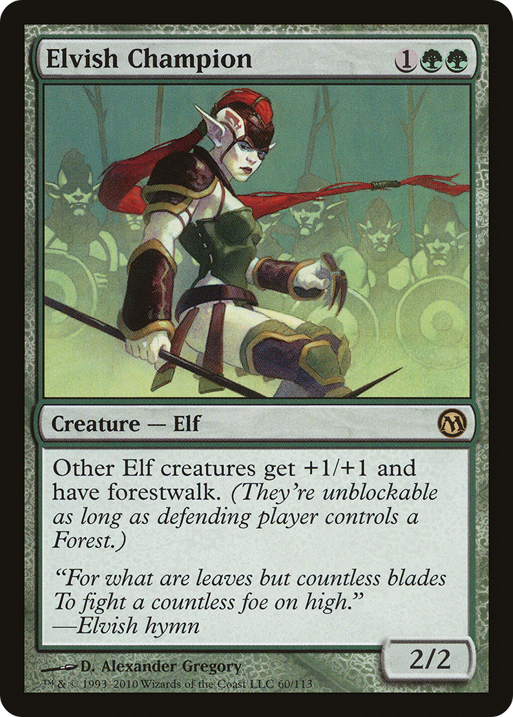 Elvish Champion (060) - Duels of the Planeswalkers