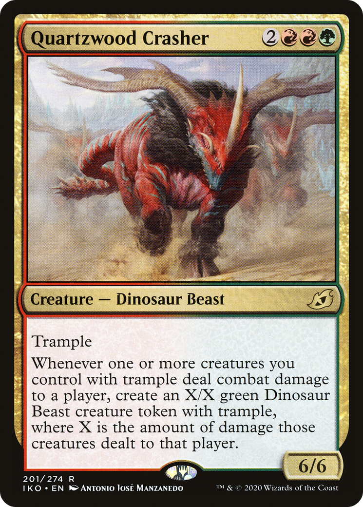 Quartzwood Crasher (201) - Ikoria: Lair of Behemoths
