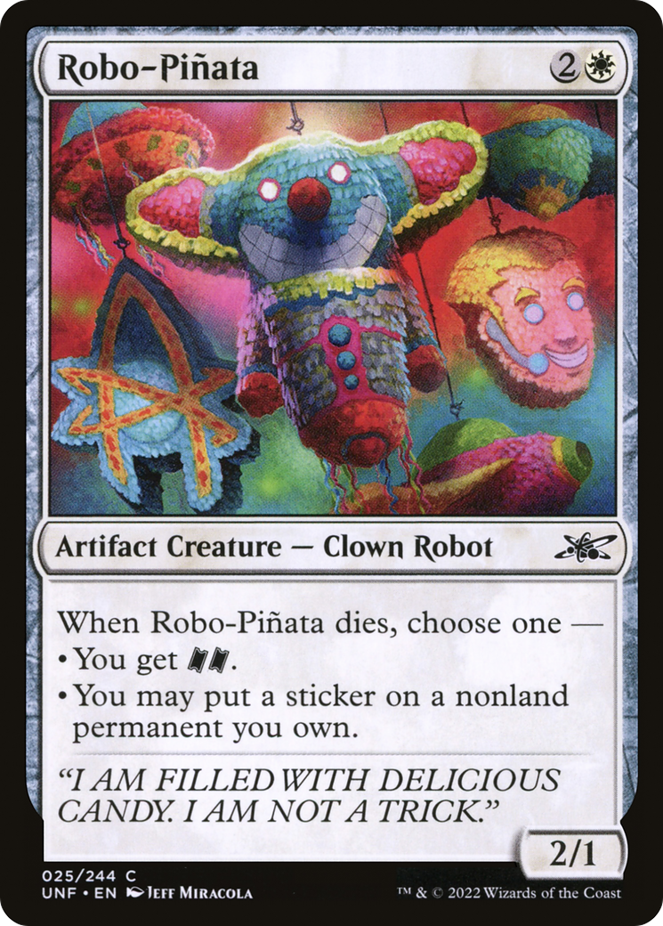 Robo-Pinata (025) Foil - Unfinity