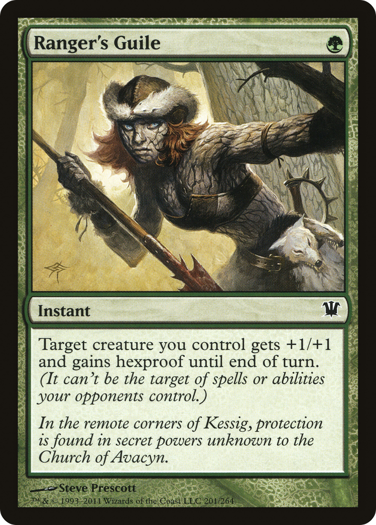 Ranger's Guile (201) Foil - Innistrad