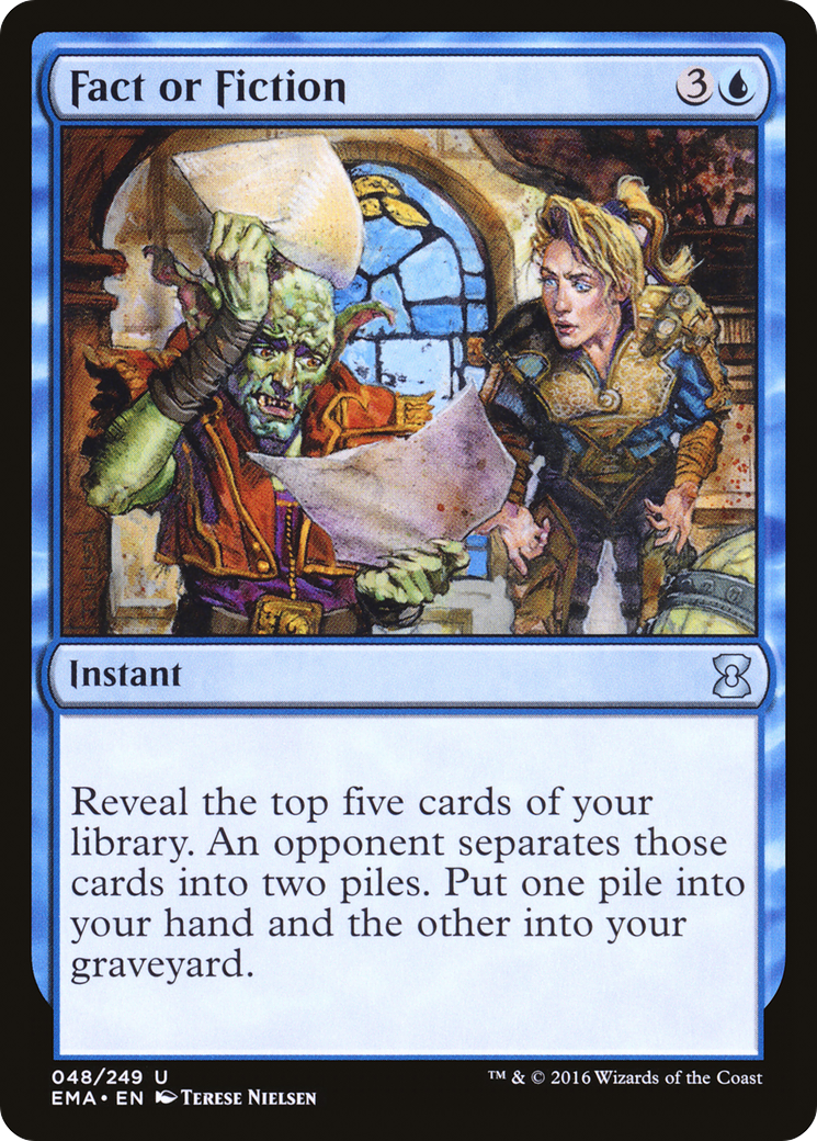 Fact or Fiction (048) Foil - Eternal Masters