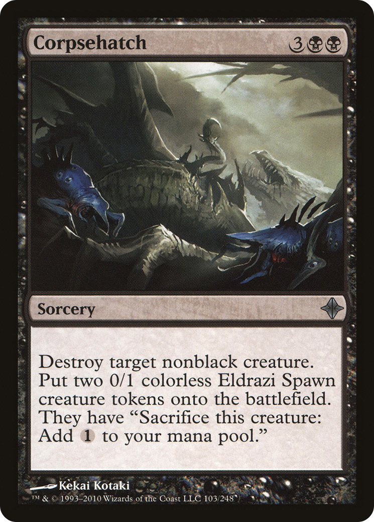 Corpsehatch (103) Foil - Rise of the Eldrazi