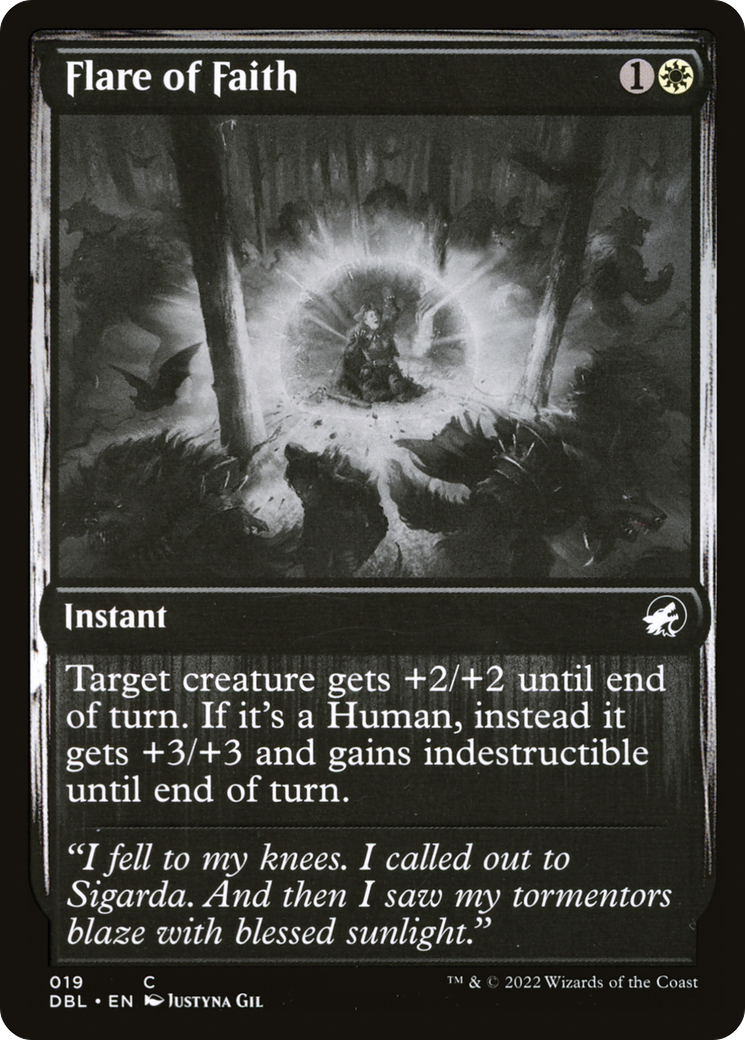 Flare of Faith (019) - Innistrad: Double Feature