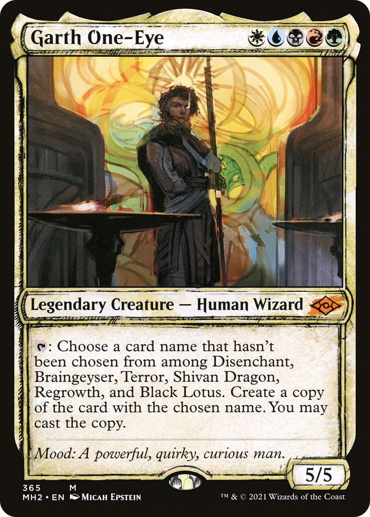 Garth One-Eye (Showcase) (365) Foil - Modern Horizons 2