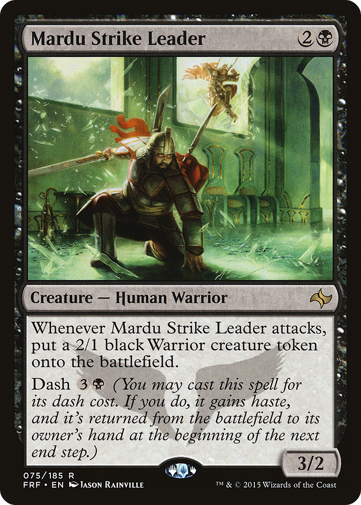 Mardu Strike Leader (075) Foil - Fate Reforged