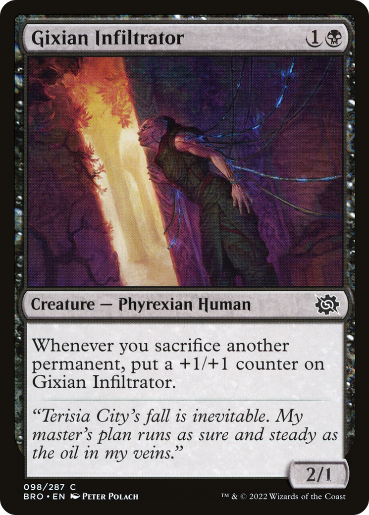 Gixian Infiltrator (098) Foil - The Brothers' War
