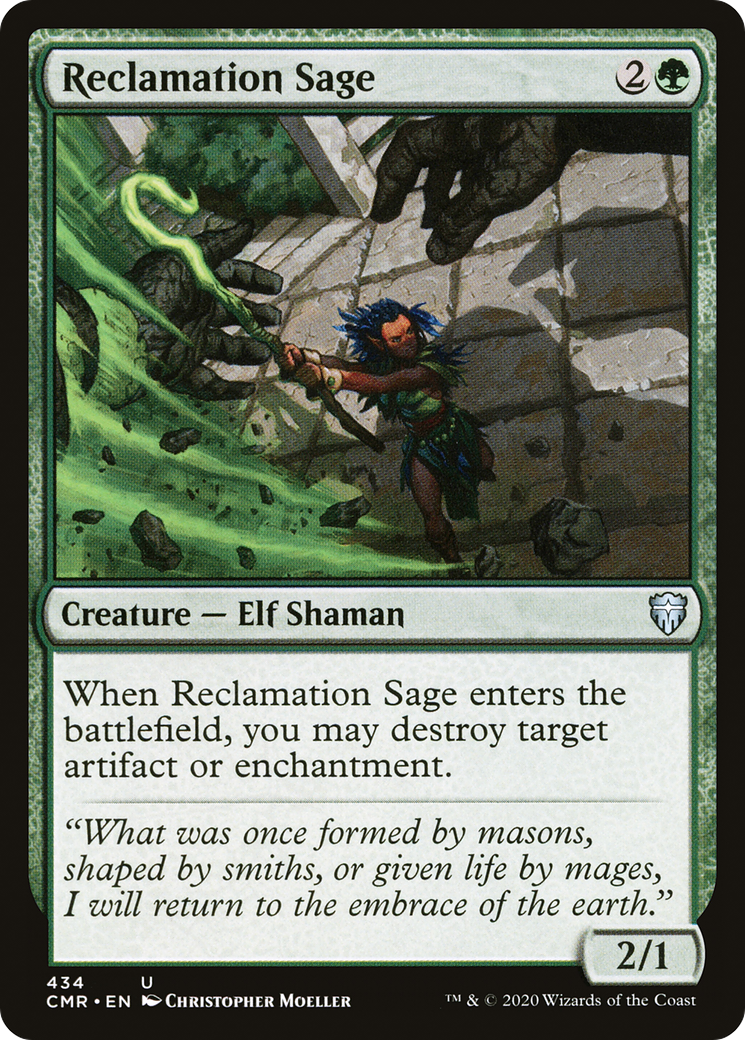 Reclamation Sage (434) - Commander Legends