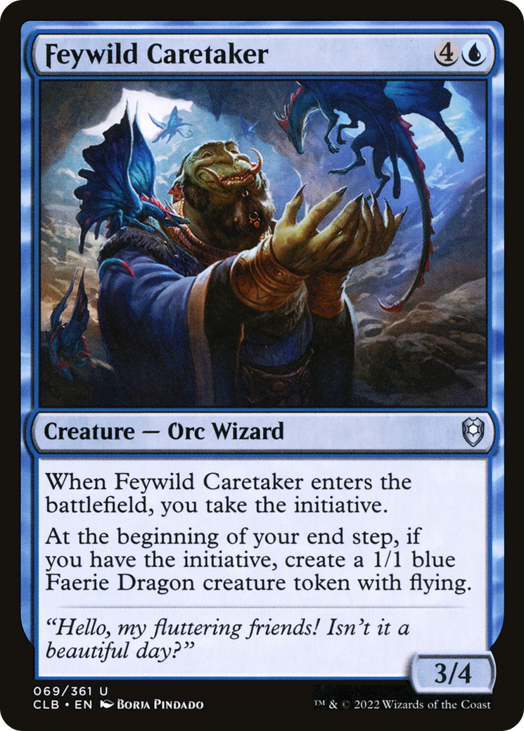 Feywild Caretaker (069) Foil - Commander Legends: Battle for Baldur's Gate