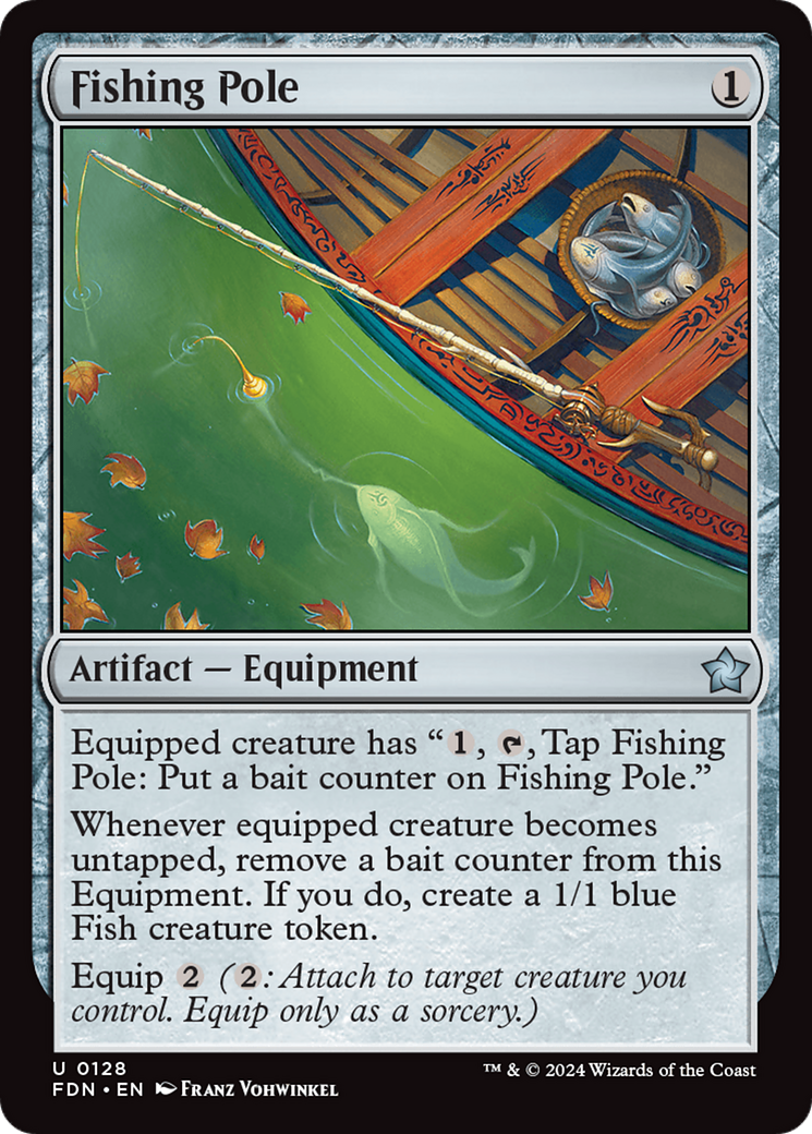 Fishing Pole (128) Foil - Foundations