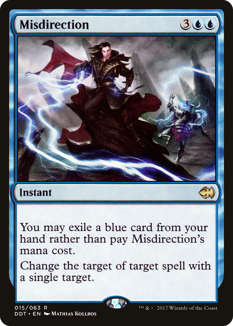 Misdirection (015) - Duel Decks: Merfolk vs. Goblins