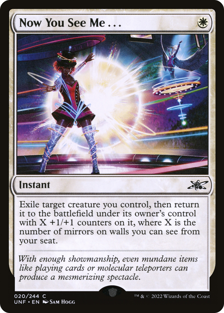 Now You See Me... (020) Foil - Unfinity