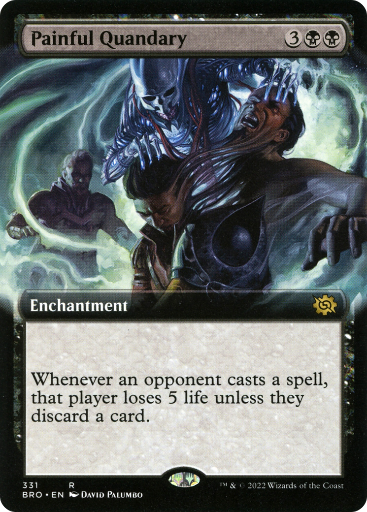Painful Quandary (Extended Art) (331) Foil - The Brothers' War
