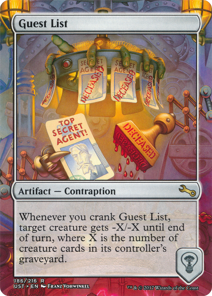 Guest List (186) Foil - Unstable