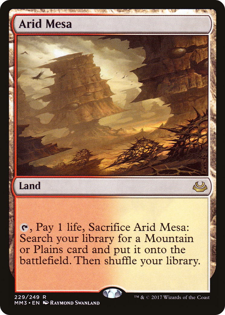 Arid Mesa (229) Foil - Modern Masters 2017