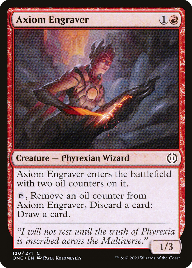 Axiom Engraver (120) Foil - Phyrexia: All Will Be One