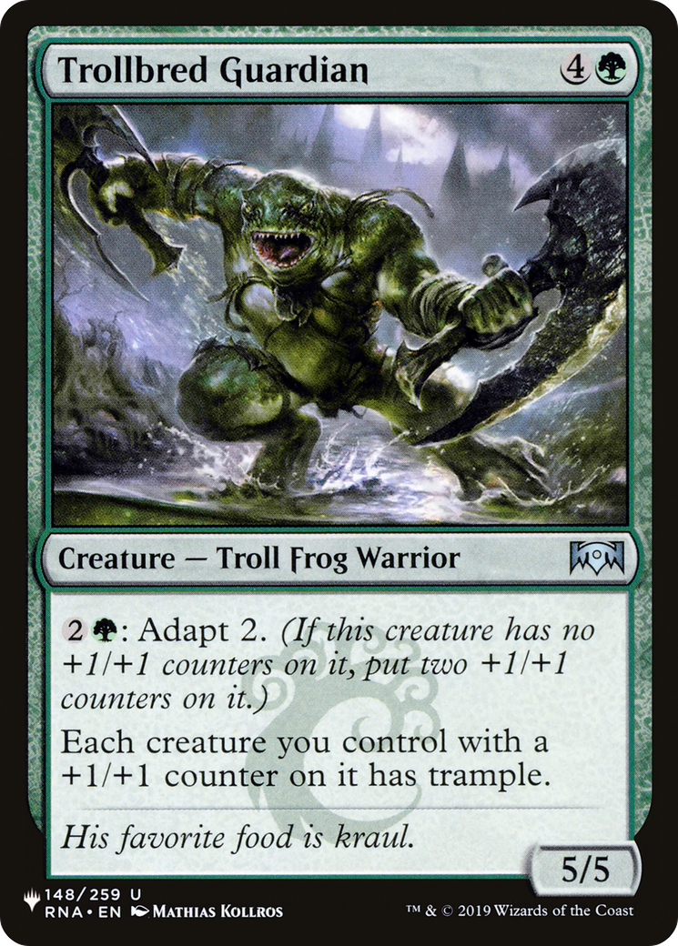 Trollbred Guardian (RNA-148) - The List