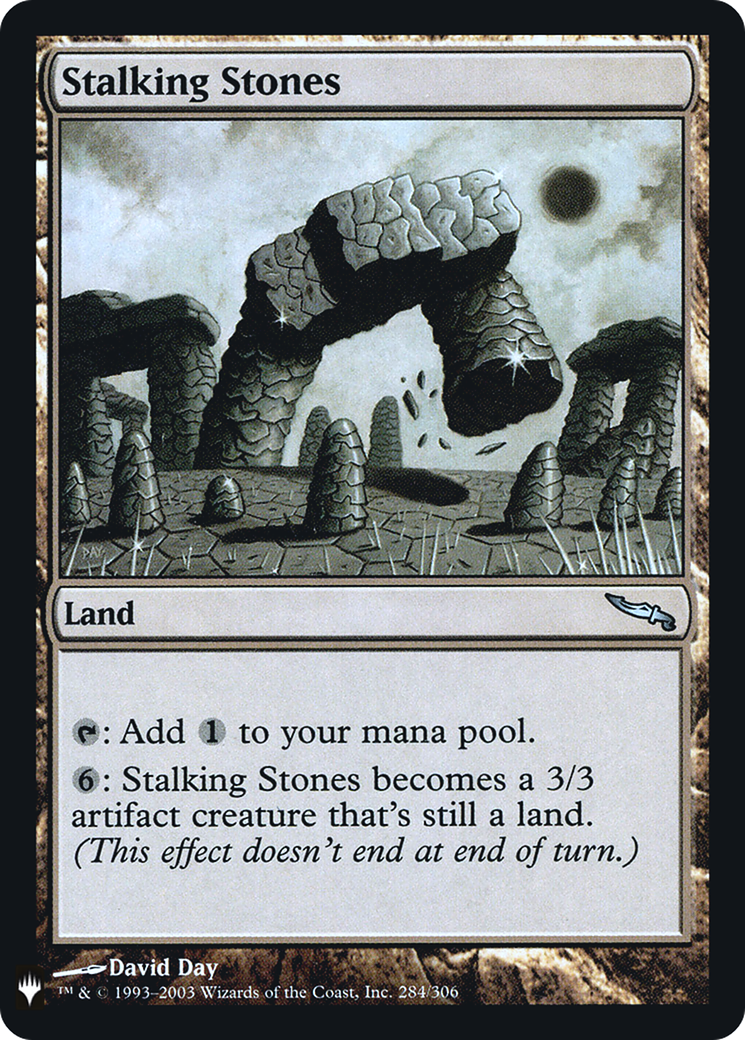 Stalking Stones (MRD-284) Foil - The List