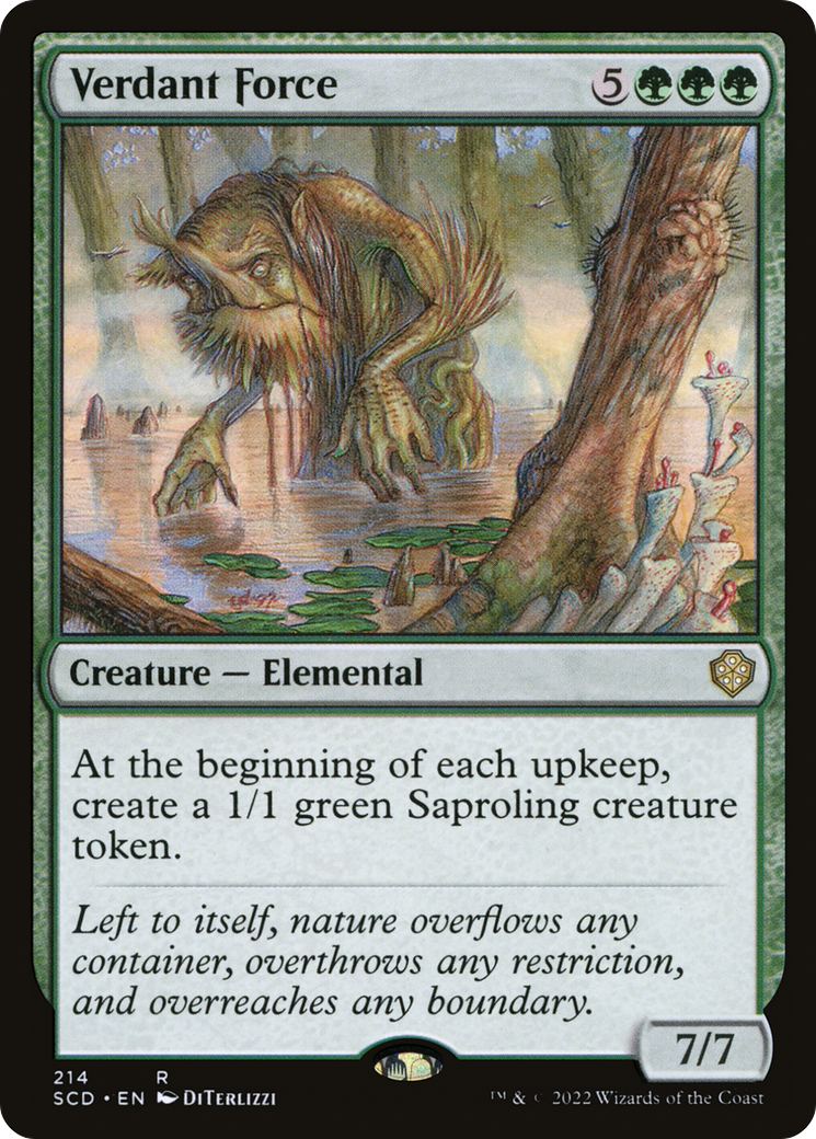 Verdant Force (214) - Starter Commander Decks