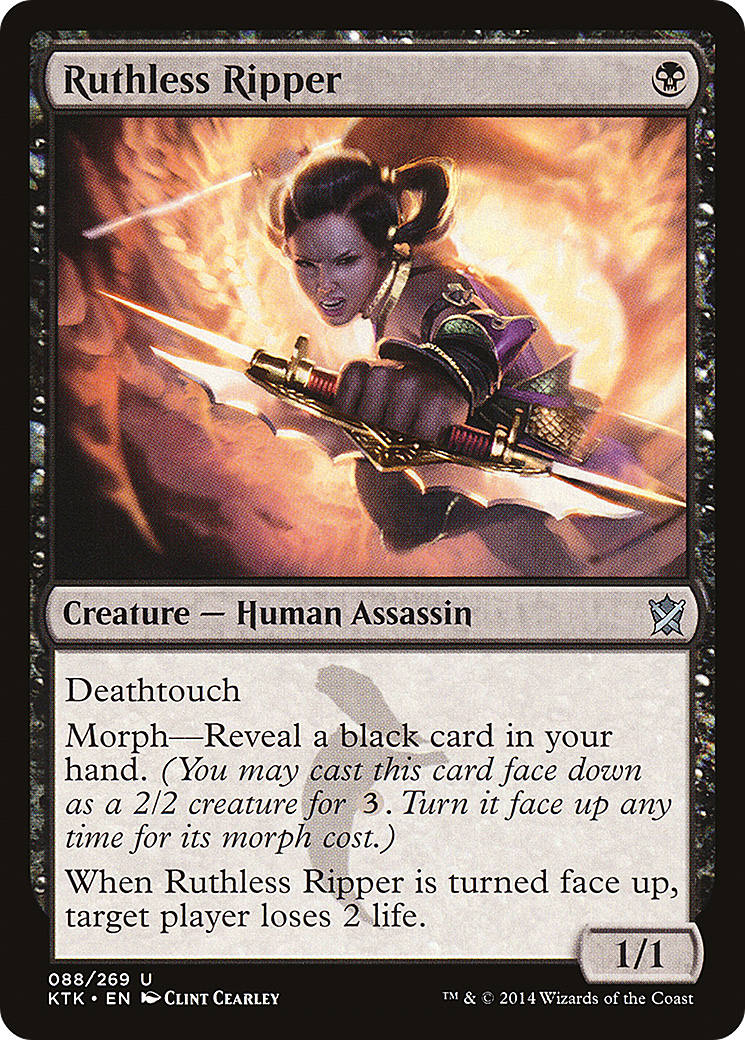 Ruthless Ripper (088) Foil - Khans of Tarkir