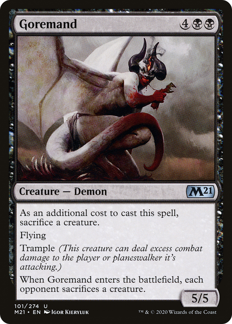 Goremand (101) Foil - Core Set 2021