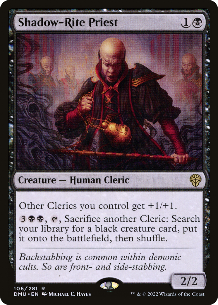 Shadow-Rite Priest (106) - Dominaria United