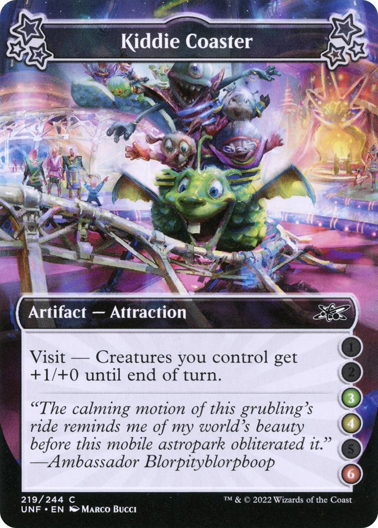 Kiddie Coaster (219d) Foil - Unfinity