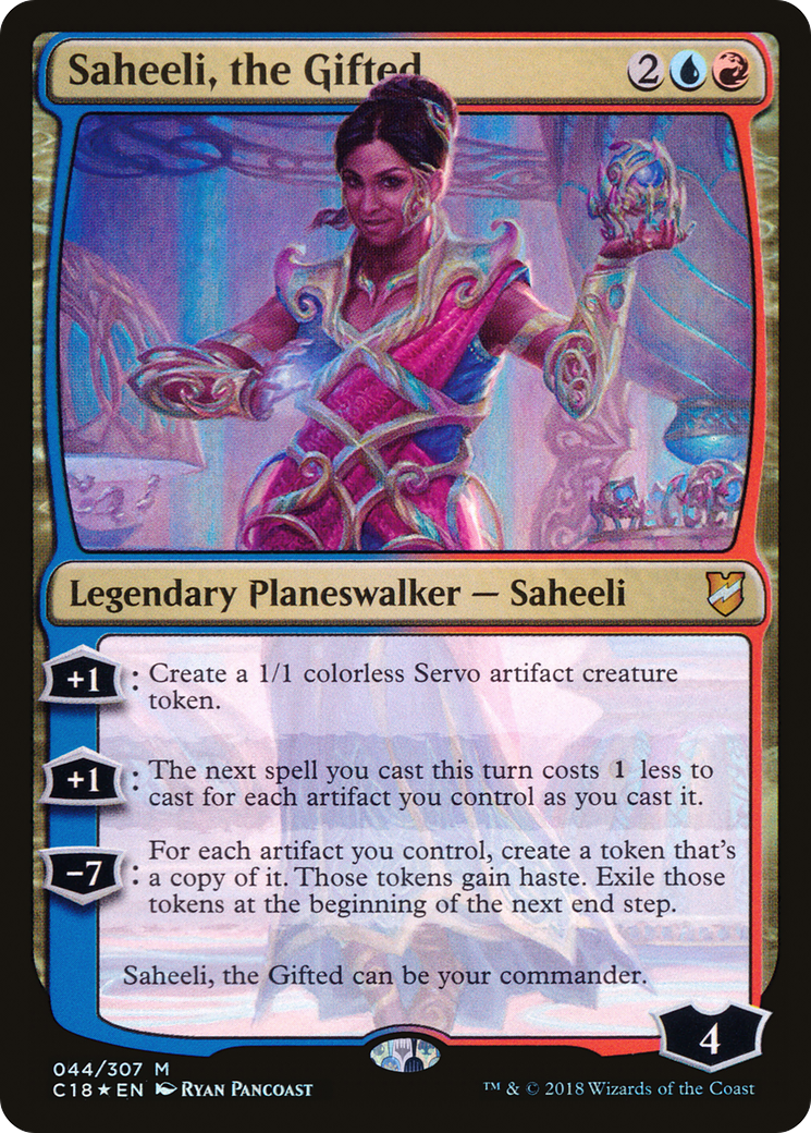 Saheeli, the Gifted (044) Foil - Commander 2018