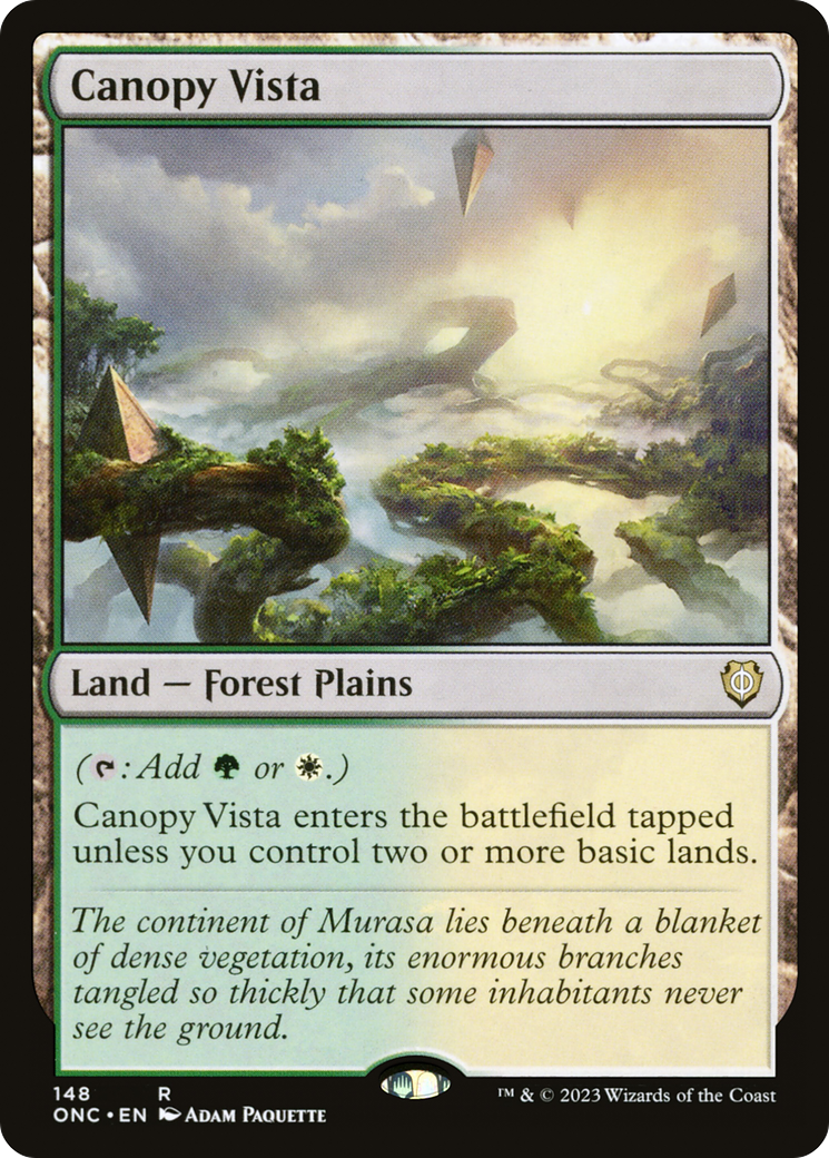 Canopy Vista (148) - Phyrexia: All Will Be One Commander