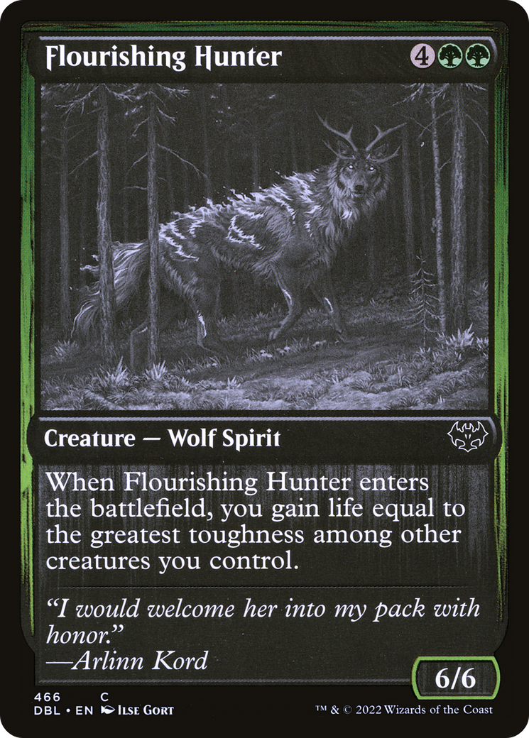 Flourishing Hunter (466) - Innistrad: Double Feature