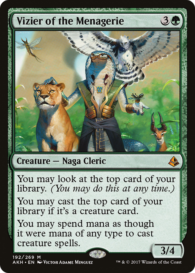 Vizier of the Menagerie (192) - Amonkhet