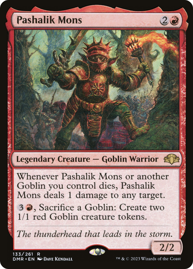 Pashalik Mons (133) Foil - Dominaria Remastered
