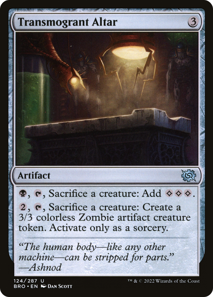 Transmogrant Altar (124) Foil - The Brothers' War