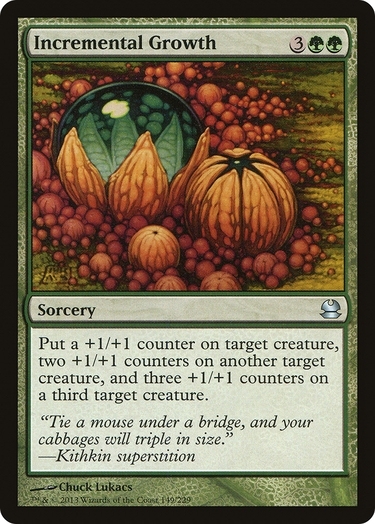 Incremental Growth (149) - Modern Masters