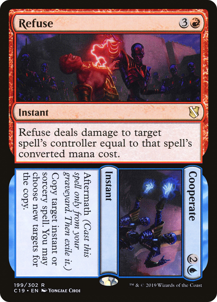 Refuse // Cooperate (199) - Commander 2019