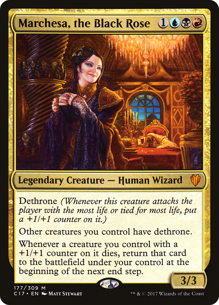 Marchesa, the Black Rose (177) - Commander 2017