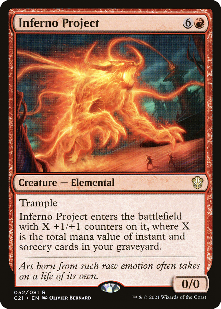 Inferno Project (052) - Commander 2021