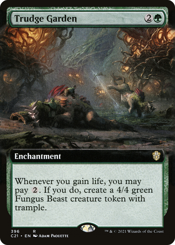Trudge Garden (Extended Art) (396) - Commander 2021