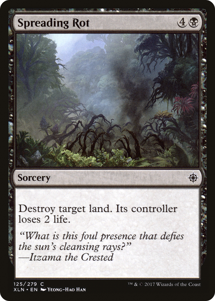 Spreading Rot (125) Foil - Ixalan