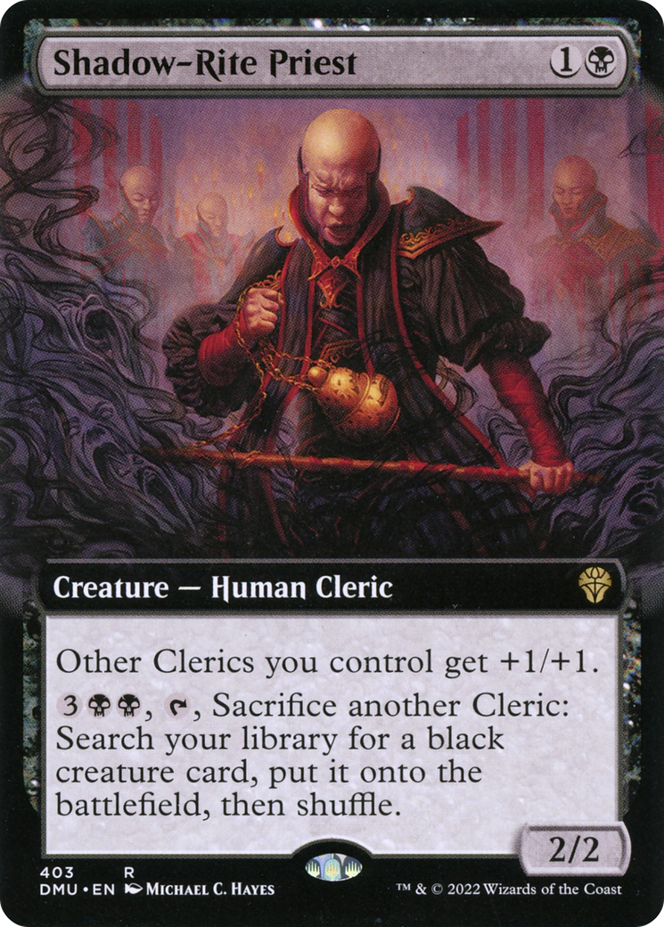 Shadow-Rite Priest (Extended Art) (403) Foil - Dominaria United