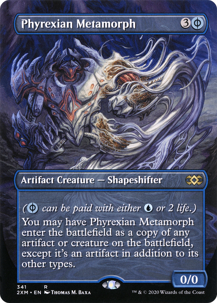 Phyrexian Metamorph (Borderless) (341) - Double Masters
