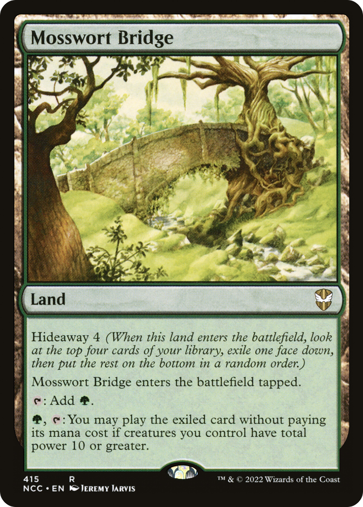 Mosswort Bridge (415) - New Capenna Commander