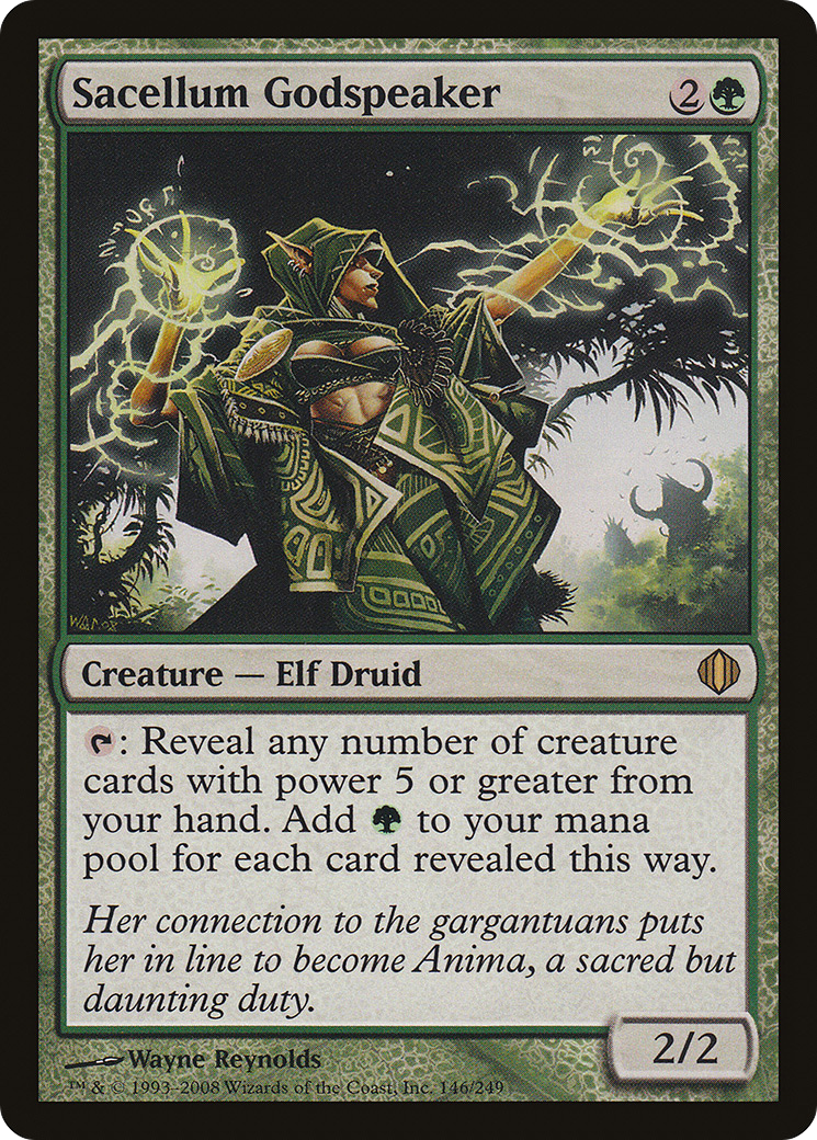 Sacellum Godspeaker (146) Foil - Shards of Alara