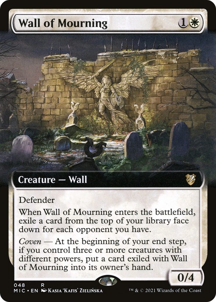 Wall of Mourning (Extended Art) (048) - Midnight Hunt Commander