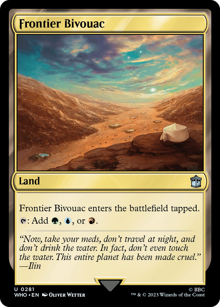 Frontier Bivouac (281) - Doctor Who