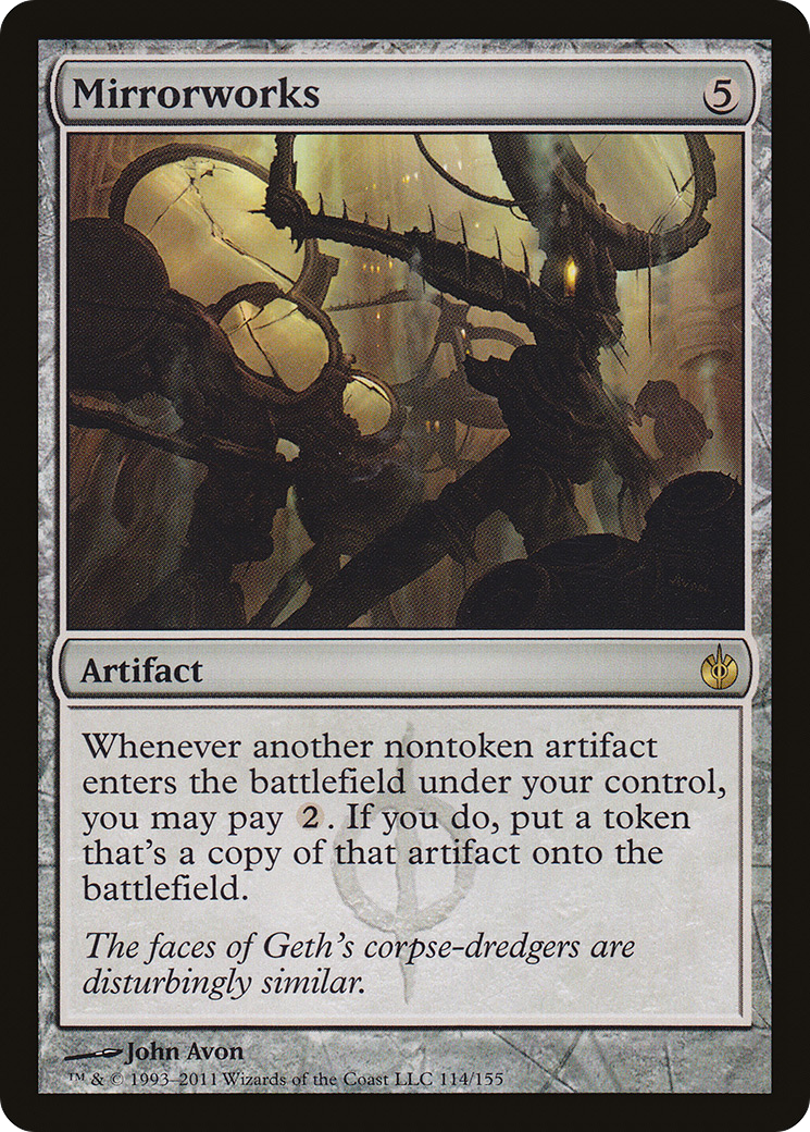 Mirrorworks (114) Foil - Mirrodin Besieged